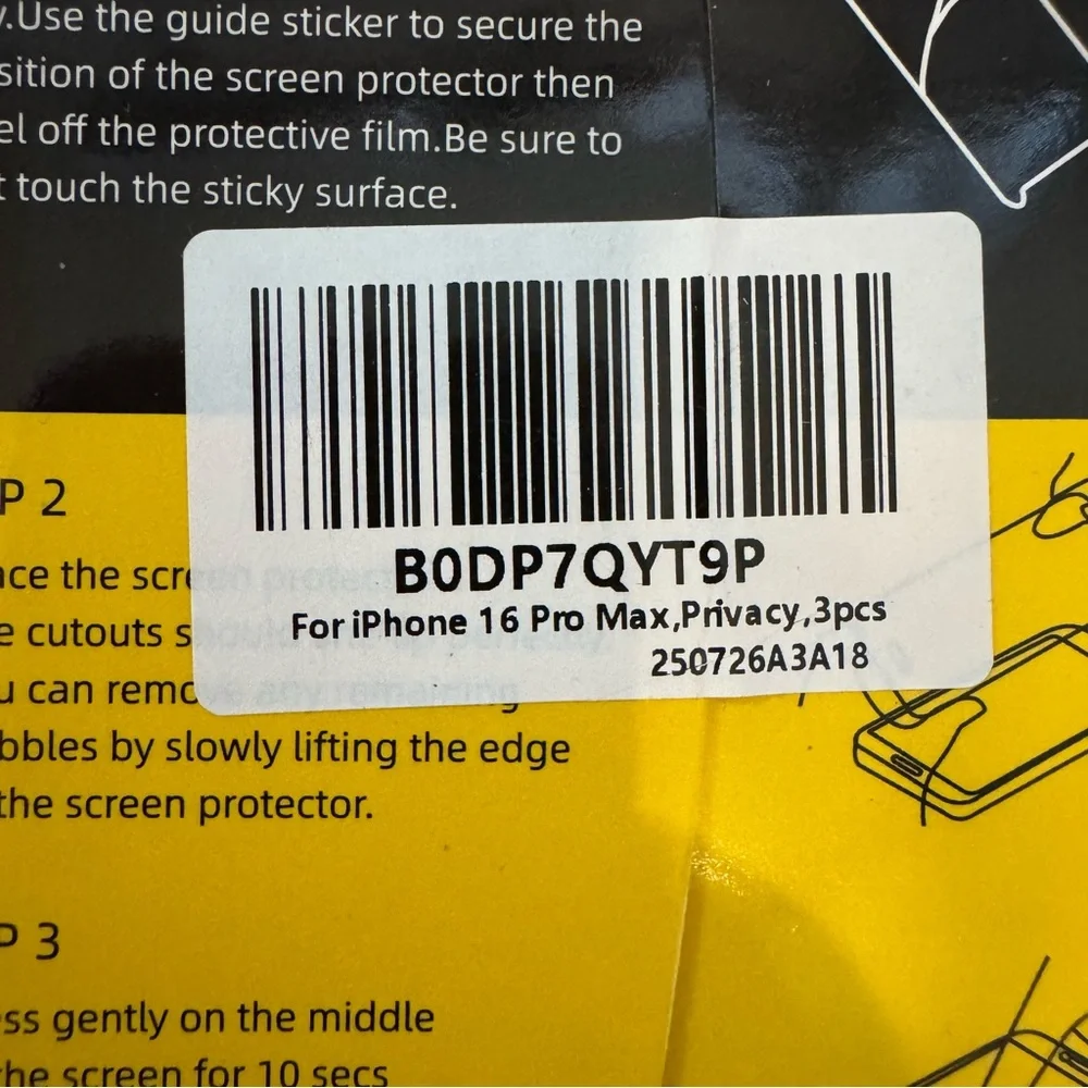 🔴 iPhone 16 Pro Max Screen Protector